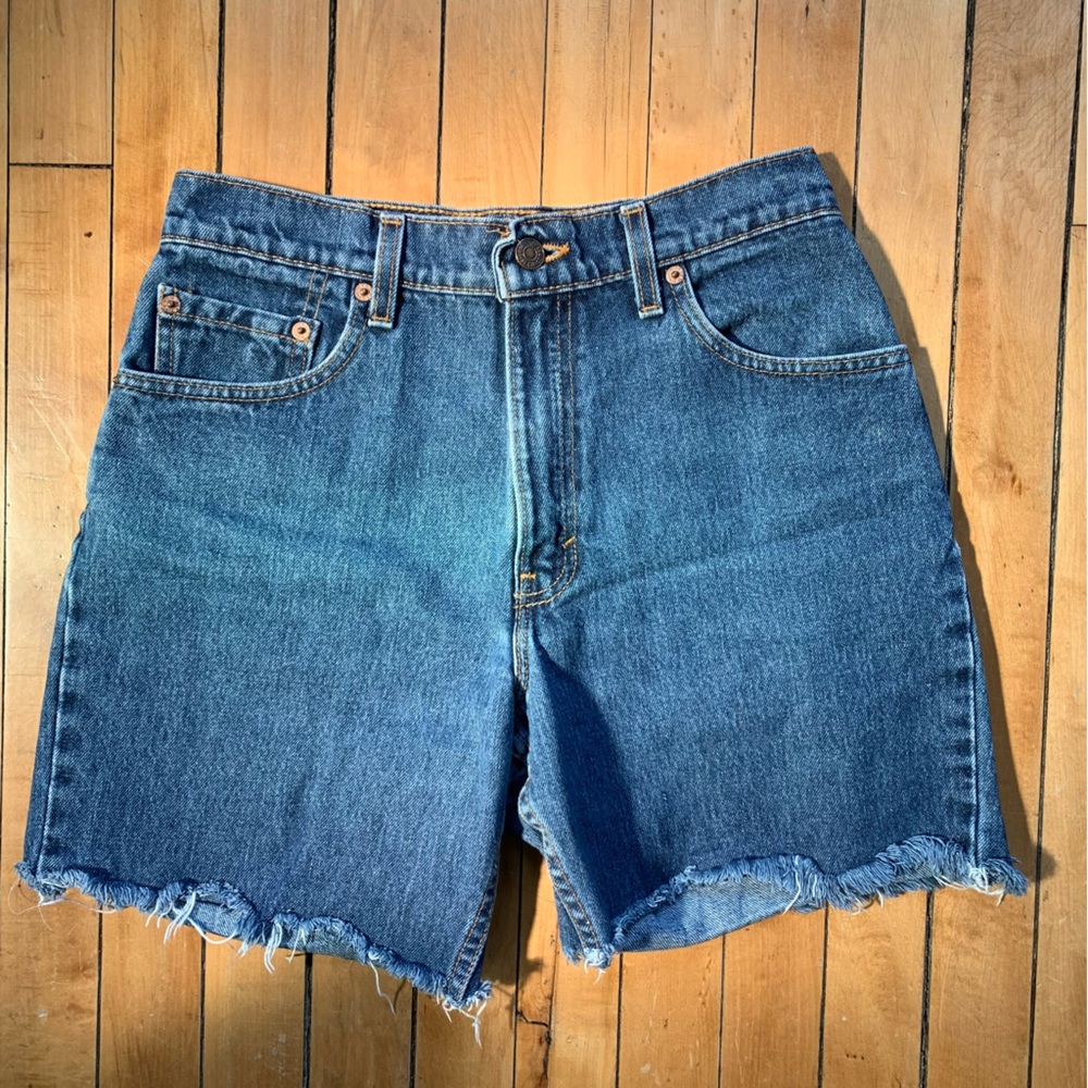 Women's Blue Denim Shorts